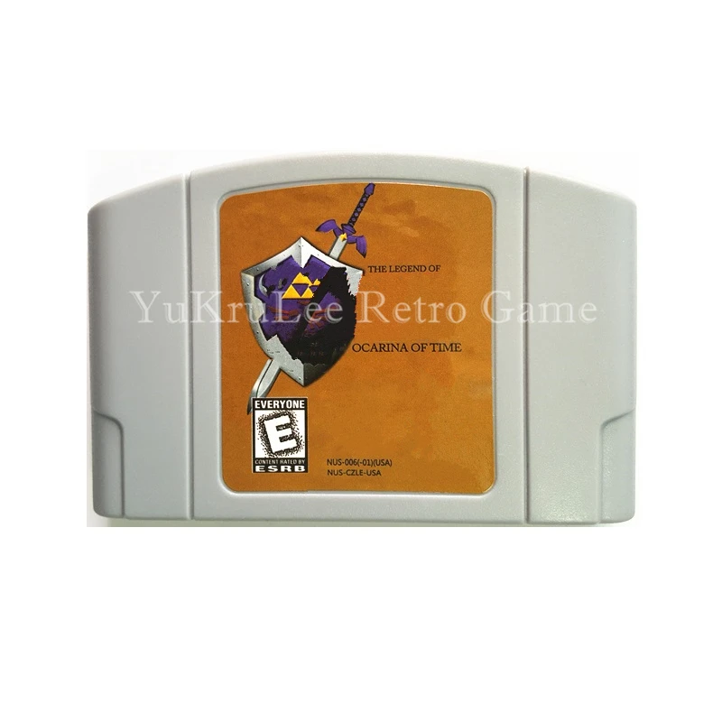 Zeld Ocarina of Time Video Game Cartridge Card for 64 Bit Family Game Console US NTSC Version English Languae N34
Zeld Ocarina of Time Video Game Cartridge Card for 64 Bit Family Game Console US NTSC Version English Languae N34