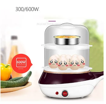 steamer Home non-stick pot mini frying pan plug egg dryer steamed machine flat bottom frying 600/300W Two levels
steamer Home non-stick pot mini frying pan plug egg dryer steamed machine flat bottom frying 600/300W Two levels