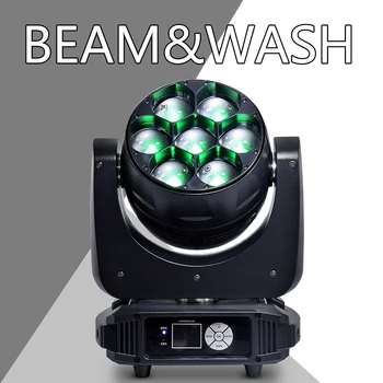 High Brightness LED 7X40 RGBW 4IN1 LED Wash Beam moving head light Disco LED DJ Stage Lighting
High Brightness LED 7X40 RGBW 4IN1 LED Wash Beam moving head light Disco LED DJ Stage Lighting