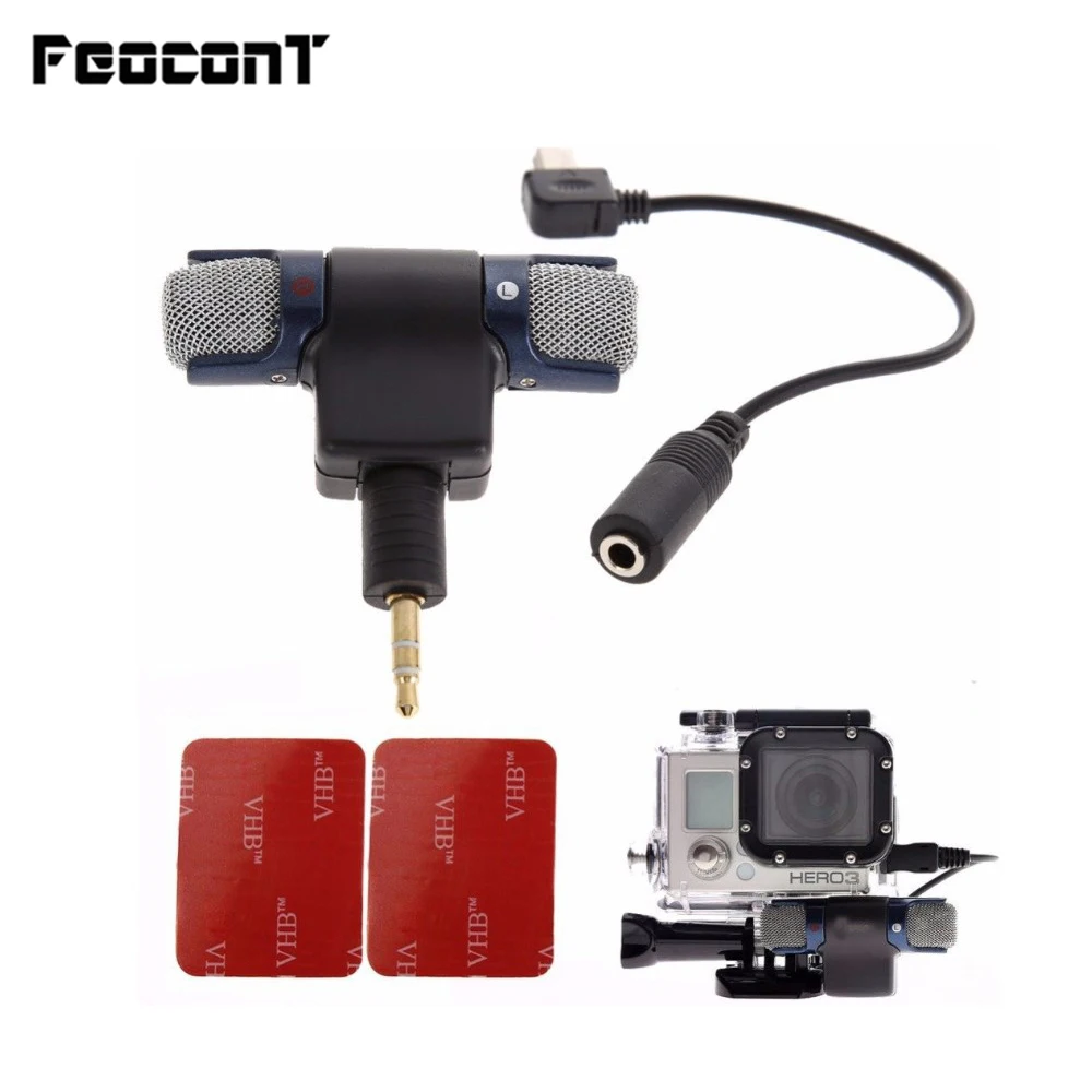 Motion Camera Three-dimensional Microphone 3.5 Interface Adapter Cable For Gopro Hero6 5 4 3 Go pro Accessories
Motion Camera Three-dimensional Microphone 3.5 Interface Adapter Cable For Gopro Hero6 5 4 3 Go pro Accessories
