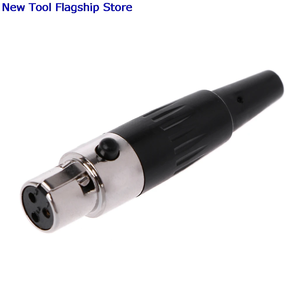 High Quality Mini 3PIN/4PIN Female plug Mini XLR Audio Microphone connector 2018 New
High Quality Mini 3PIN/4PIN Female plug Mini XLR Audio Microphone connector 2018 New