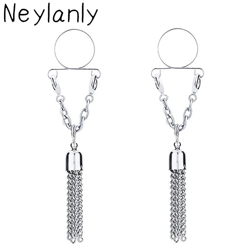 1Pair Non pierced Clip On Nipple Ring Piercing Nipple Jewelry Fake Nipple Shield Bohemian Tassel Dangle Adjustable Body Jewelry
1Pair Non pierced Clip On Nipple Ring Piercing Nipple Jewelry Fake Nipple Shield Bohemian Tassel Dangle Adjustable Body Jewelry
