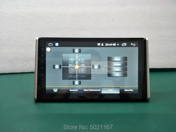 Cheap Yulbro android 8.1 octa core car dvd multimedia player for Toyota RAV4 2019 with radio bluetooth gps navigation video IPS screen 6
