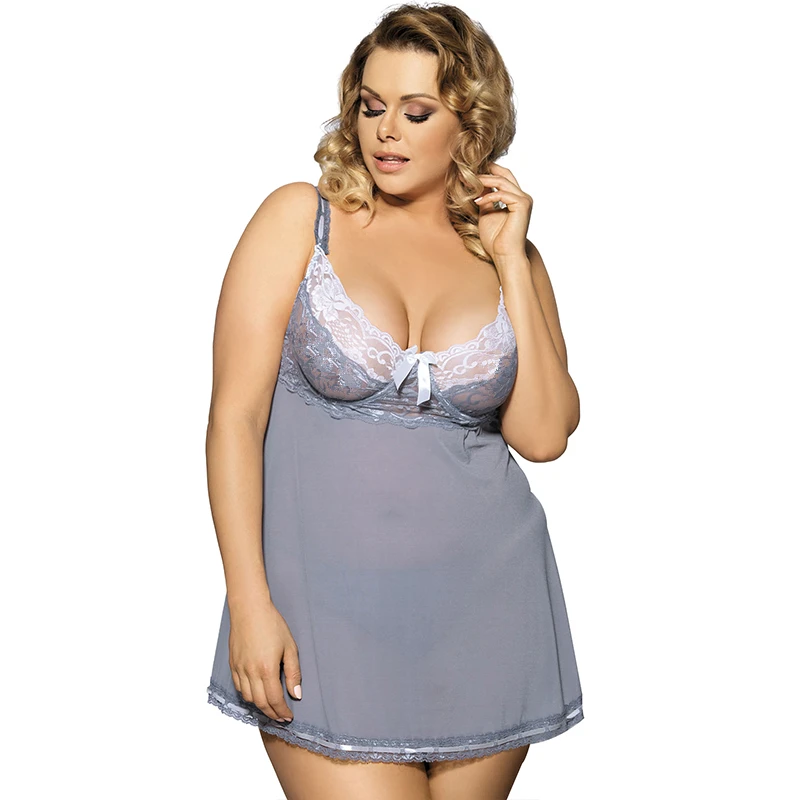 Sexy Lingerie Hot Transparent Exotic Apparel Wholesale And Retail Gray Lace Babydoll Plus Size Tenue Sexy Erotic Porno R70149
Sexy Lingerie Hot Transparent Exotic Apparel Wholesale And Retail Gray Lace Babydoll Plus Size Tenue Sexy Erotic Porno R70149
