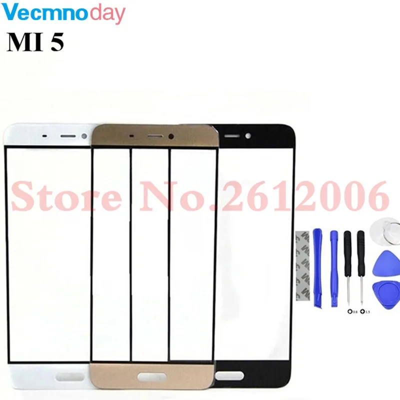 Vecmnoday Black/White/Gold Front Panel For Xiaomi mi5 mi 5 Phone Outer Touch Screen Glass Lens Replacement Repair Part+ tools
Vecmnoday Black/White/Gold Front Panel For Xiaomi mi5 mi 5 Phone Outer Touch Screen Glass Lens Replacement Repair Part+ tools