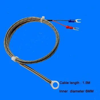 5pc 1.5M k type thermocouple smd probe k type sensor nose probe Inner size 6mm type k thermocouple temperature sensor
5pc 1.5M k type thermocouple smd probe k type sensor nose probe Inner size 6mm type k thermocouple temperature sensor