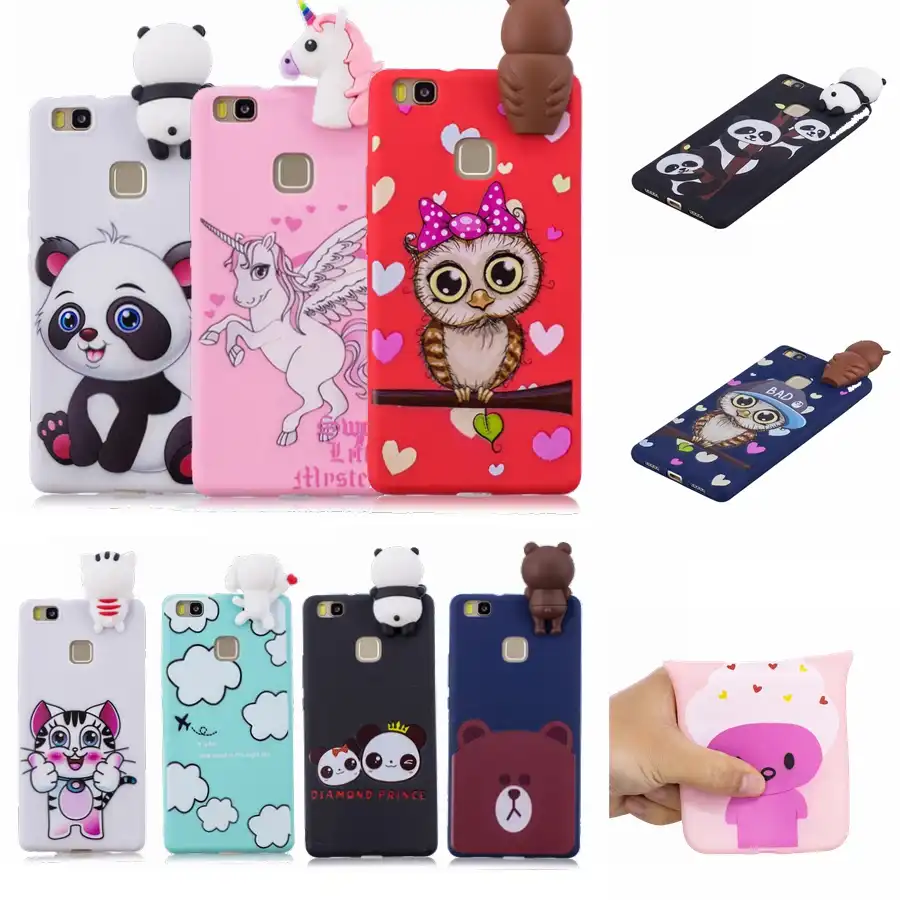 Huawei P9 Lite Case Silicone Huawei P9 Lite Protective Phone Cases Soft Huawei P9lite Back Cover Cartoon Panda Tpu Fundas Capa Phone Case Covers Aliexpress