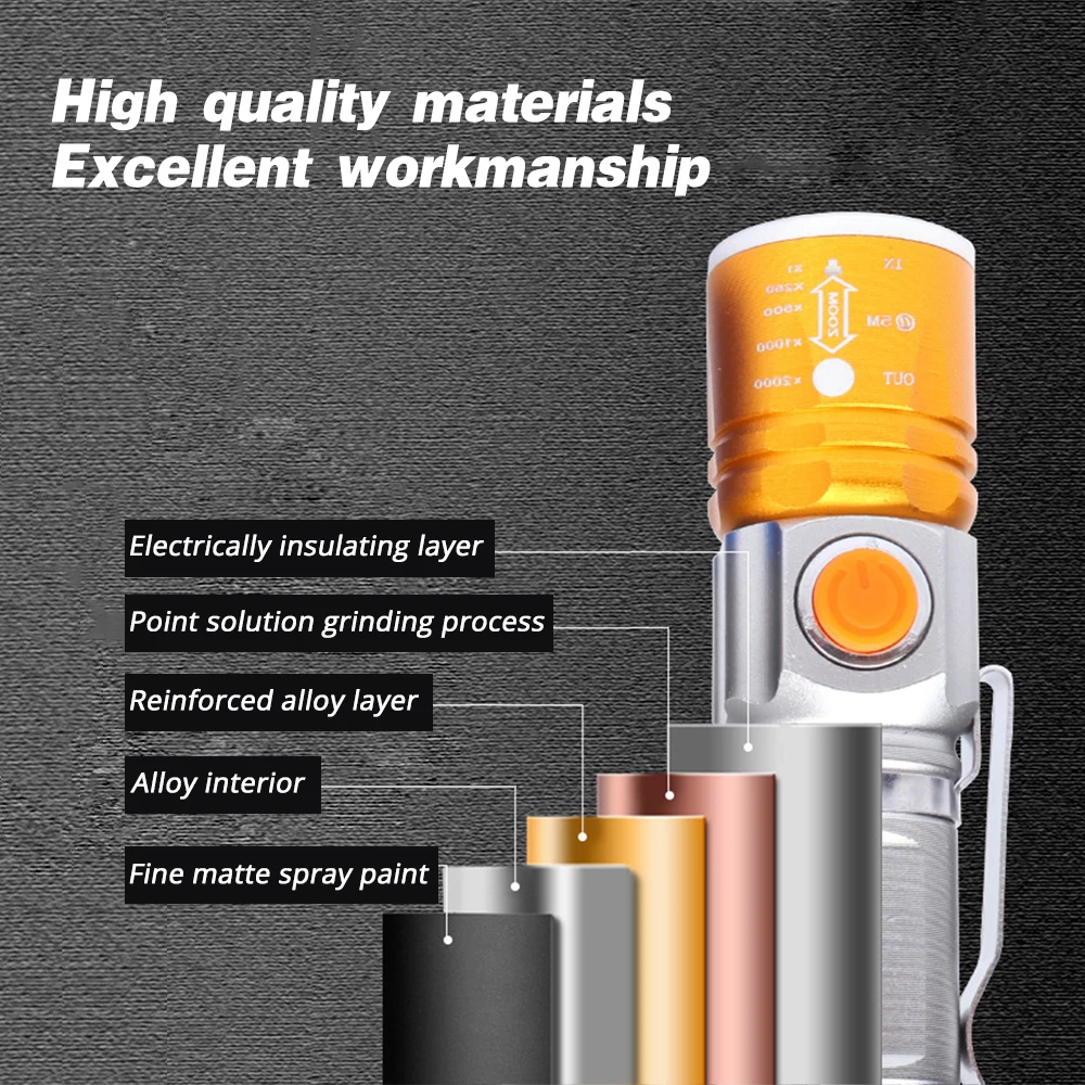 Bicycle-light-4-color-LED-portable-flashlight-built-in-rechargeable-lithium-battery-USB-charging-waterproof-zoom(4)
