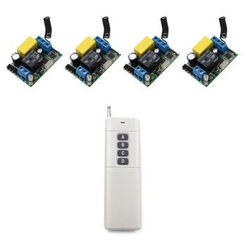 New Arrival 4 Way Wireless Remote Control Switch 220V Remote Motor Controller Remote Control Switch Long Range 1000m
New Arrival 4 Way Wireless Remote Control Switch 220V Remote Motor Controller Remote Control Switch Long Range 1000m