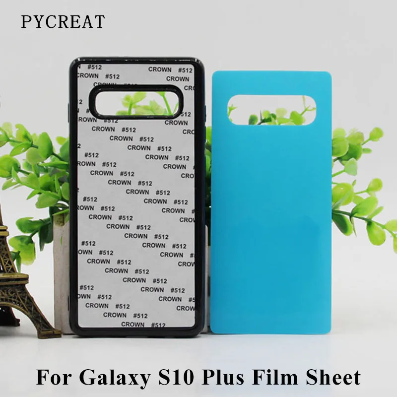 Мягкий термополиуретановый сублимационный чехол S10 Plus для Samsung Galaxy S9 S8 S7 S6 Edge