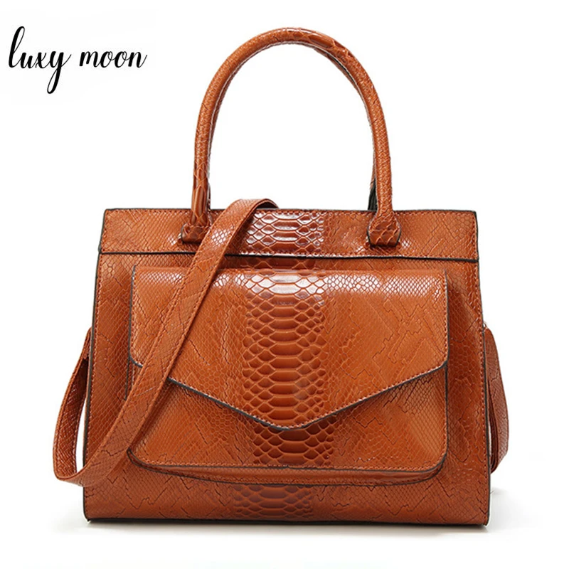 New Fashion Women's Leather Handbags Simple Ladies Tote Special Serpentine Pattern bolsos mujer Larger Capacity Messenger Bag
New Fashion Women's Leather Handbags Simple Ladies Tote Special Serpentine Pattern bolsos mujer Larger Capacity Messenger Bag