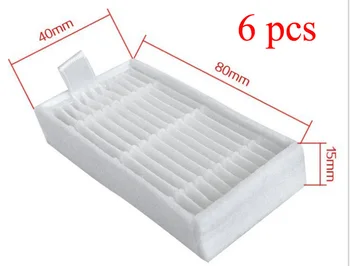 6 Hepa Filter for Panda X500 ECOVACS X500 X600 CR120 Vacuum Cleaner parts replacement
6 Hepa Filter for Panda X500 ECOVACS X500 X600 CR120 Vacuum Cleaner parts replacement