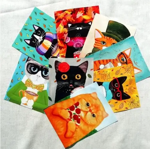cut cat Succulent Hand dyed fabric printed for diy patchwork home mix 8pcs decora on wall natural 15X20cm
cut cat Succulent Hand dyed fabric printed for diy patchwork home mix 8pcs decora on wall natural 15X20cm