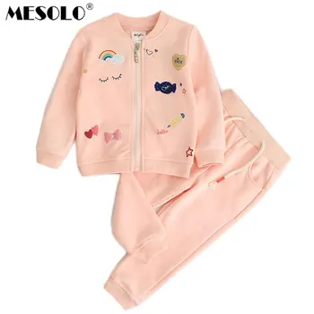 MESOLO autumn period and the type of girl Rainbow cloud embroidered long-sleeved jacket + pants, sports suits a undertakes C1
MESOLO autumn period and the type of girl Rainbow cloud embroidered long-sleeved jacket + pants, sports suits a undertakes C1