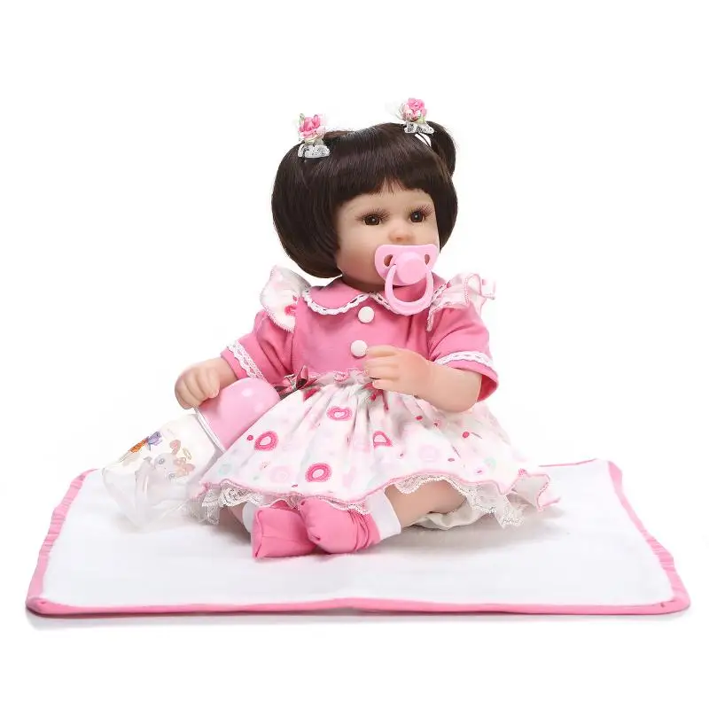 40cm silicone reborn baby dolls lifelike 16inch newborn girl baby doll toys for child birthday gift present baby house play toy
40cm silicone reborn baby dolls lifelike 16inch newborn girl baby doll toys for child birthday gift present baby house play toy