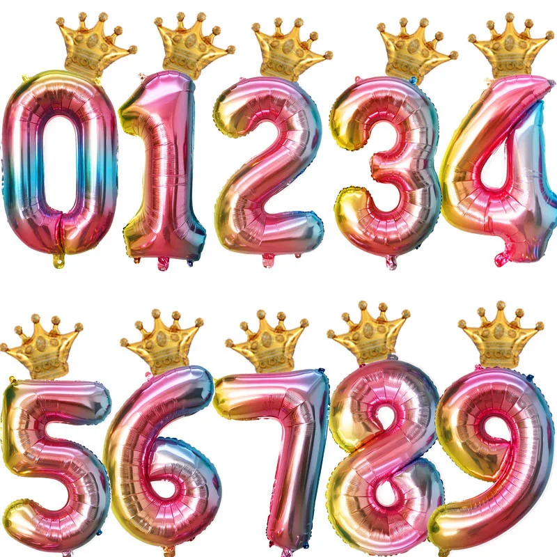 2pcs Rainbow Unicorn 32inch Foil Number Balloons Kids Birthday Party Decoration Helium Number Balloon Wedding Baby Shower Decor
2pcs Rainbow Unicorn 32inch Foil Number Balloons Kids Birthday Party Decoration Helium Number Balloon Wedding Baby Shower Decor