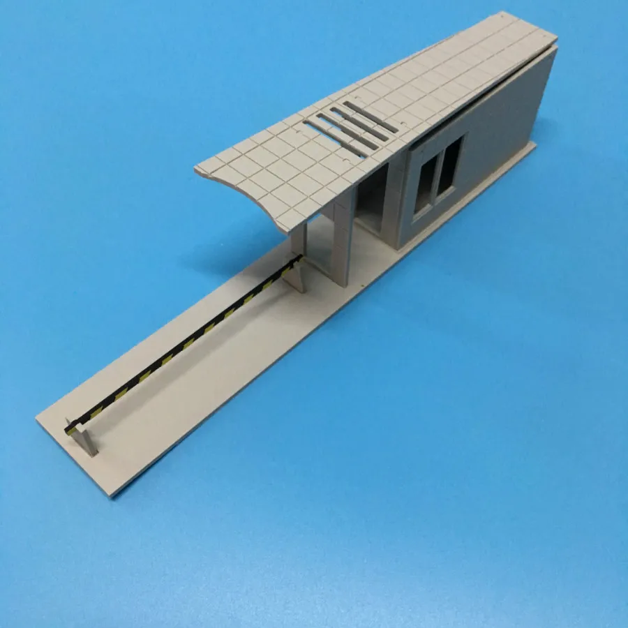 ho train layout model (3)