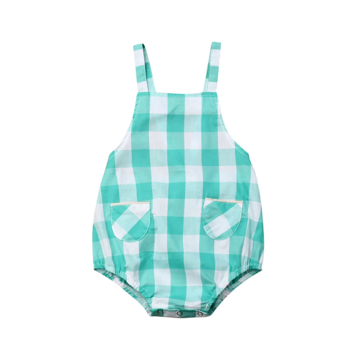 Imcute Green Plaid Baby Suspender Romper Infant Toddler Boy Girl Backless Clothes Summer
Imcute Green Plaid Baby Suspender Romper Infant Toddler Boy Girl Backless Clothes Summer