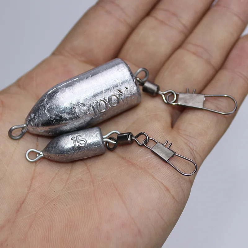 1pcs Fishing Lead Egg Sinker Slip Weight Dust Strong Flexible Tin Lead Sinker Bullet Shaped Accessories For Lure
1pcs Fishing Lead Egg Sinker Slip Weight Dust Strong Flexible Tin Lead Sinker Bullet Shaped Accessories For Lure