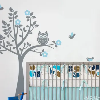 Cartoon Owl Tree Bird Animal Flowers Wall Sticker Decal Mural Wallpaper Nursery Children Baby Room Modern 180*180cm Home Decor
Cartoon Owl Tree Bird Animal Flowers Wall Sticker Decal Mural Wallpaper Nursery Children Baby Room Modern 180*180cm Home Decor