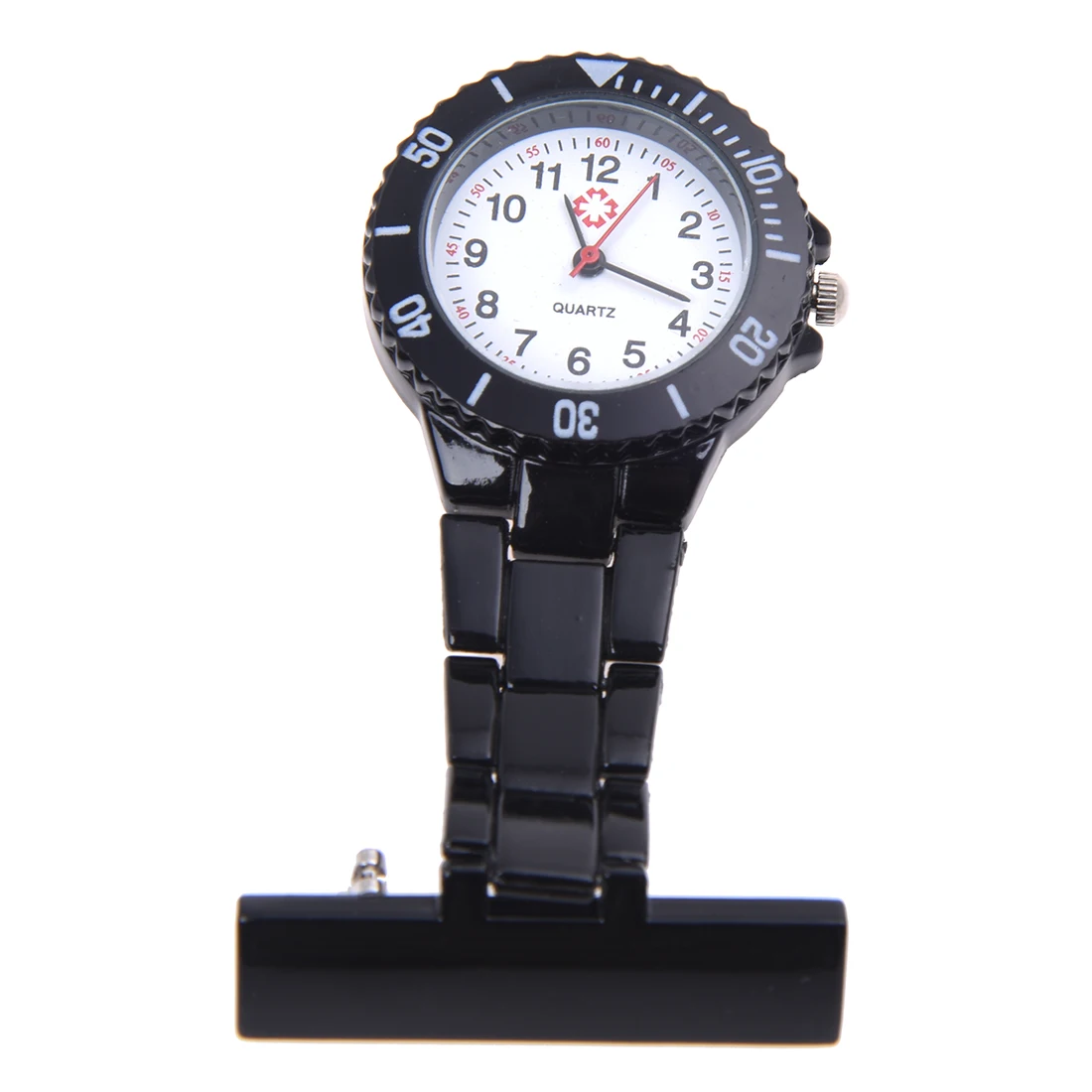 Practical Black Quartz Movement Nurse Brooch Fob Tunic Pocket Pendant Watch
Practical Black Quartz Movement Nurse Brooch Fob Tunic Pocket Pendant Watch