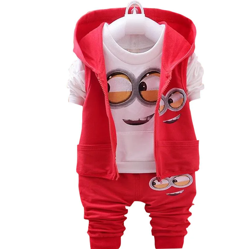 Toddler 3 Pcs Suits Cartoon Print Autumn Outfits Boy Clothing Cotton Long Sleeve Shirt +Pants+ Vest Hoody Boys Clothing Sets
Toddler 3 Pcs Suits Cartoon Print Autumn Outfits Boy Clothing Cotton Long Sleeve Shirt +Pants+ Vest Hoody Boys Clothing Sets