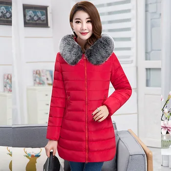 Winter New Women Slim Cotton Coat Long Thickened Down Cotton Padded Plus Size XL-7XL Warm Wadded Cotton Casual Jacket MZ2911
Winter New Women Slim Cotton Coat Long Thickened Down Cotton Padded Plus Size XL-7XL Warm Wadded Cotton Casual Jacket MZ2911