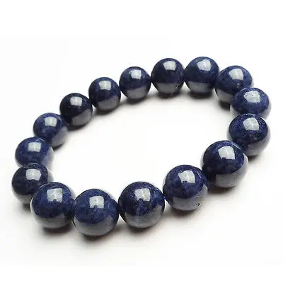 13mm Bracelets Genuine Natural Blue Sapphire Bracelet Gemstone Round Beads Stretch Woman Man Healing Stone Bracelet AAAAA
13mm Bracelets Genuine Natural Blue Sapphire Bracelet Gemstone Round Beads Stretch Woman Man Healing Stone Bracelet AAAAA