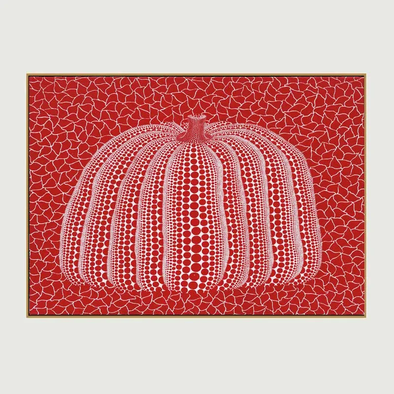 SELFLESSLY ART Yayoi Kusama Canvas Art Red Pumpkin Printed Oil Painting On Canvas Wall Painting for Home Decor Wall Picture
SELFLESSLY ART Yayoi Kusama Canvas Art Red Pumpkin Printed Oil Painting On Canvas Wall Painting for Home Decor Wall Picture