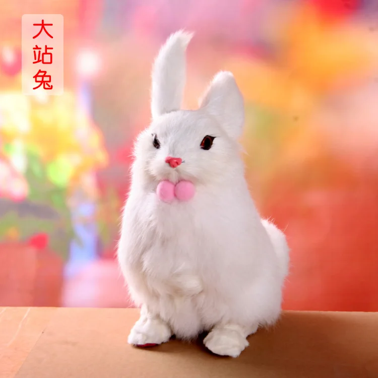 artificial white rabbit large 22x13cm model,polyethylene&furs handicraft home decoration gift a1555
artificial white rabbit large 22x13cm model,polyethylene&furs handicraft home decoration gift a1555