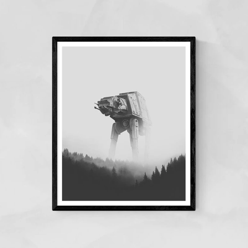 Aliens Poster Print Robots Display Wall Art Canvas Painting Fantastic Robotic Star Wars Black and White Picture Home Wall Decor
Aliens Poster Print Robots Display Wall Art Canvas Painting Fantastic Robotic Star Wars Black and White Picture Home Wall Decor