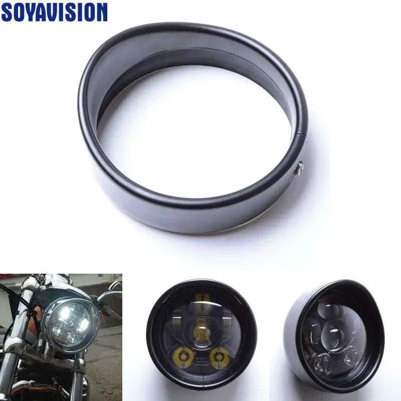 5.75 Inch Visor Style Headlamp Trim Ring for FXLR FXST FXSTB 5 3/4" Led Headlight For Dyna for Softail Iron 883 XL
5.75 Inch Visor Style Headlamp Trim Ring for FXLR FXST FXSTB 5 3/4" Led Headlight For Dyna for Softail Iron 883 XL