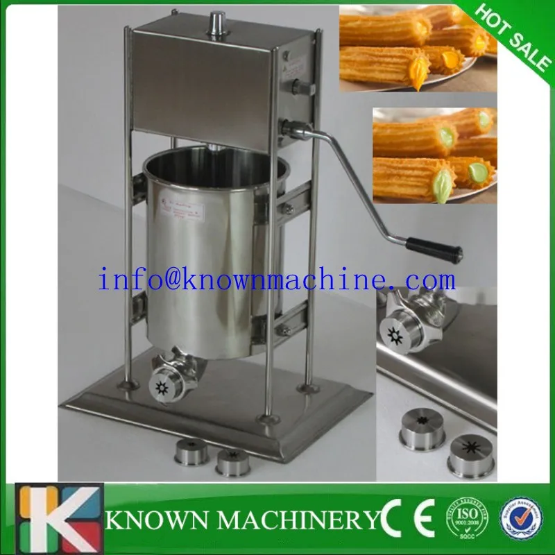 5L Durable churro cart, luxury churros machine ,Churros filler machine,Churro maker for sale only there days
