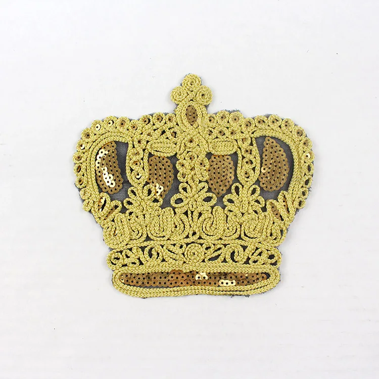Garment Accessories Golden Crown Patch Repairing Rope Embroidery Patch Clothes Pants DIY Accessories Applique Patch
Garment Accessories Golden Crown Patch Repairing Rope Embroidery Patch Clothes Pants DIY Accessories Applique Patch