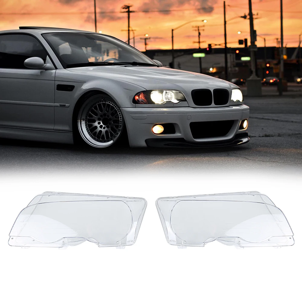 Car Housing Headlight Lens Headlamp Lense Shell Cover Lamp Assembly For BMW E46 Coupe 2-Door 1999-2002
Car Housing Headlight Lens Headlamp Lense Shell Cover Lamp Assembly For BMW E46 Coupe 2-Door 1999-2002