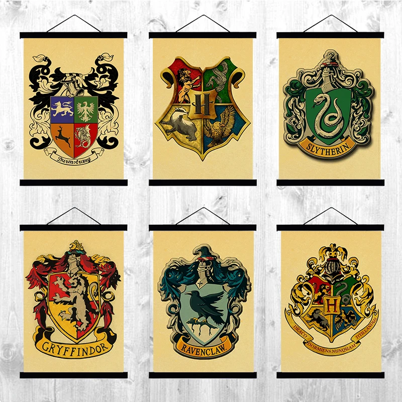Vintage Harry Potter magical Logo movie posters home decora kraft paper High Quality Printed Painting wall stickers
Vintage Harry Potter magical Logo movie posters home decora kraft paper High Quality Printed Painting wall stickers