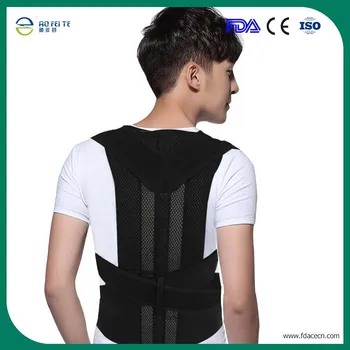 Adjustable Easy To Wear Back Posture Corrector Belt Back Shoulder Support Brace Back Posture Correction for Unisex Black S-XXL
Adjustable Easy To Wear Back Posture Corrector Belt Back Shoulder Support Brace Back Posture Correction for Unisex Black S-XXL