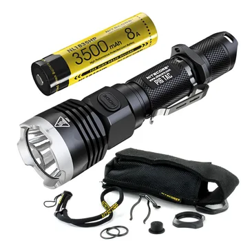 

NITECORE P16Tac Tactical Flashlight CREE XM-L2 (U3) max 1000 lumen beam distance 300 meter search torch + 3500mAh 8A li battery