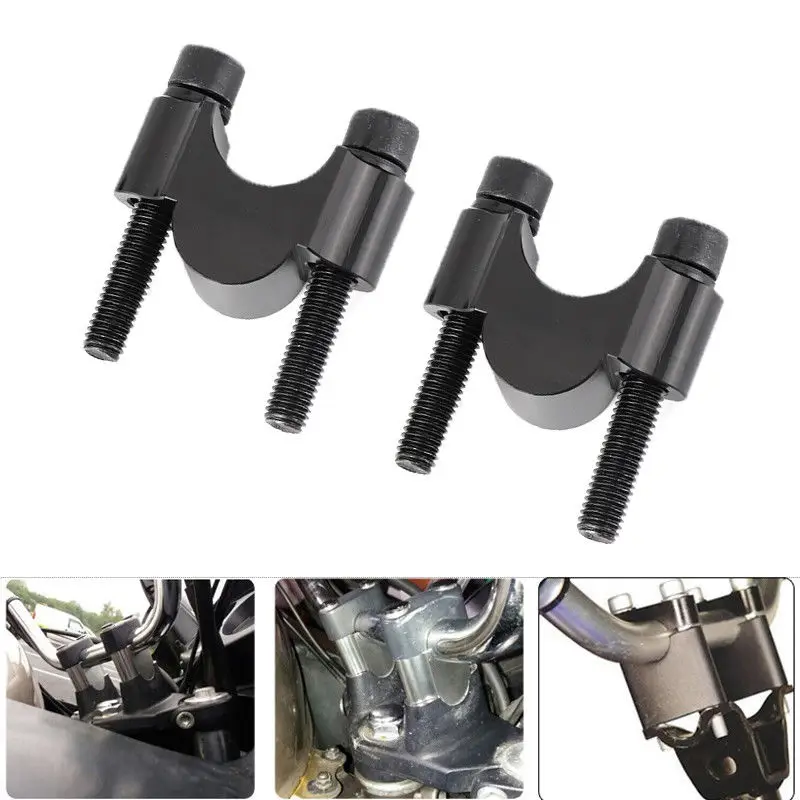 Motorcycle 7/8" 22mm Handlebar Riser Kit Mount Clamp 20MM High for ATV Dirt Bike KTM Black
Motorcycle 7/8" 22mm Handlebar Riser Kit Mount Clamp 20MM High for ATV Dirt Bike KTM Black