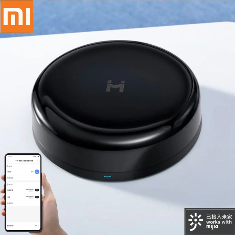 Xiaomi Xiaobai Universal Remote Control Voice Version Built-in Bluetooth Gateway Remote Control Timing Switch Control Center
Xiaomi Xiaobai Universal Remote Control Voice Version Built-in Bluetooth Gateway Remote Control Timing Switch Control Center