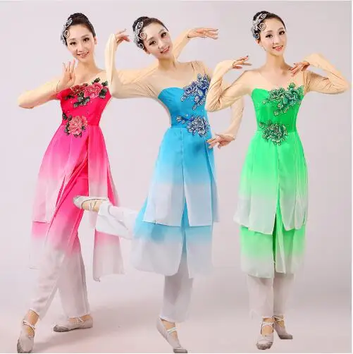 (0101) pink/blue/green Chinese Embroidery sequined Jasmine/ Umbrella / classical dance costumes for women stage performance
(0101) pink/blue/green Chinese Embroidery sequined Jasmine/ Umbrella / classical dance costumes for women stage performance