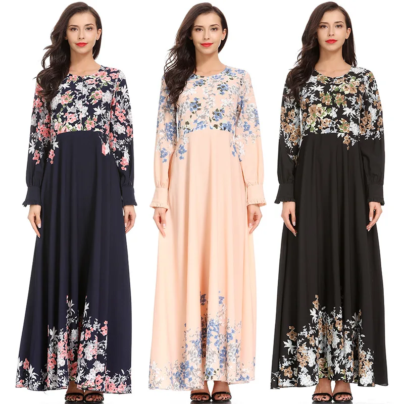 Elegant Muslim Women Slim Pink Dress Abaya Dubai Kaftan Turkey Islamic Vestidos Digital Printed Long Dresses Clothing Robe Femme
Elegant Muslim Women Slim Pink Dress Abaya Dubai Kaftan Turkey Islamic Vestidos Digital Printed Long Dresses Clothing Robe Femme