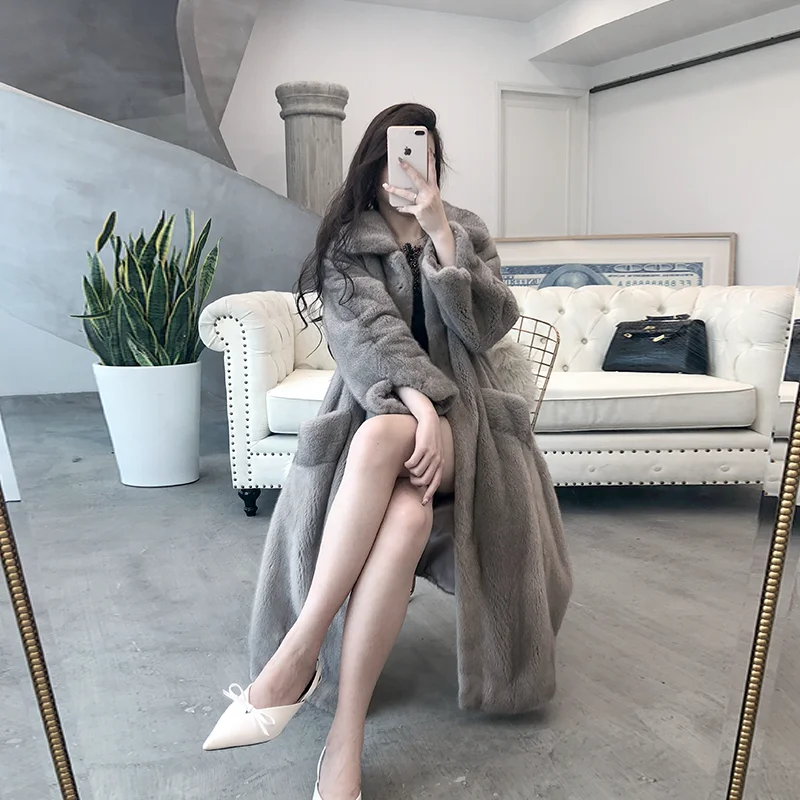 Real Fur Coat Women Natural Mink Fur Winter Coat Women Warm Long Jacket Mink Fur Coat Abrigos Mujer Invierno 2019 YX801 YY722
Real Fur Coat Women Natural Mink Fur Winter Coat Women Warm Long Jacket Mink Fur Coat Abrigos Mujer Invierno 2019 YX801 YY722