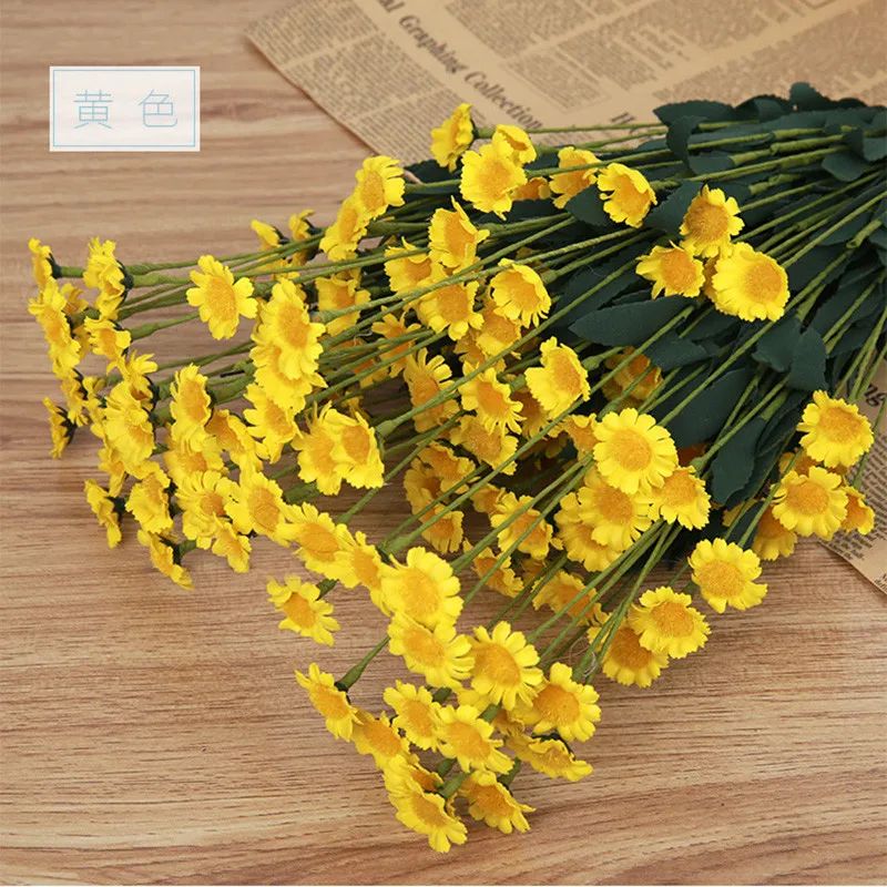 15 Heads Bright Colored Artificial Gerbera Daisy Heads Silk Flower Home Wedding Decor Bouquet Party Home Decoration D4
15 Heads Bright Colored Artificial Gerbera Daisy Heads Silk Flower Home Wedding Decor Bouquet Party Home Decoration D4