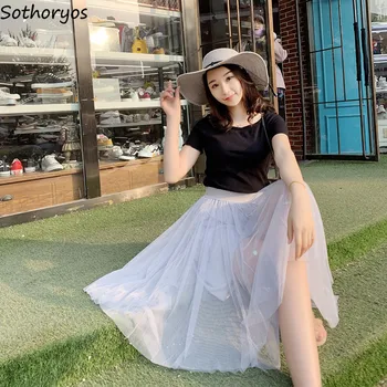 Skirts Women Summer 2020 Korean Style Loose All-match High Waist Sweet Elegant Simple Womens Clothing Female High Quality Chic
Skirts Women Summer 2020 Korean Style Loose All-match High Waist Sweet Elegant Simple Womens Clothing Female High Quality Chic