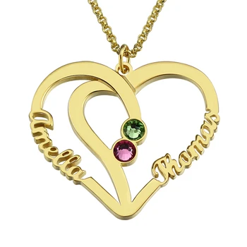 Sweey Dropshipping Engraved Family Mother Necklace Engraved Names Heart Names Necklace with Two Birthstones for Ebay/Amazon/Etsy
Sweey Dropshipping Engraved Family Mother Necklace Engraved Names Heart Names Necklace with Two Birthstones for Ebay/Amazon/Etsy