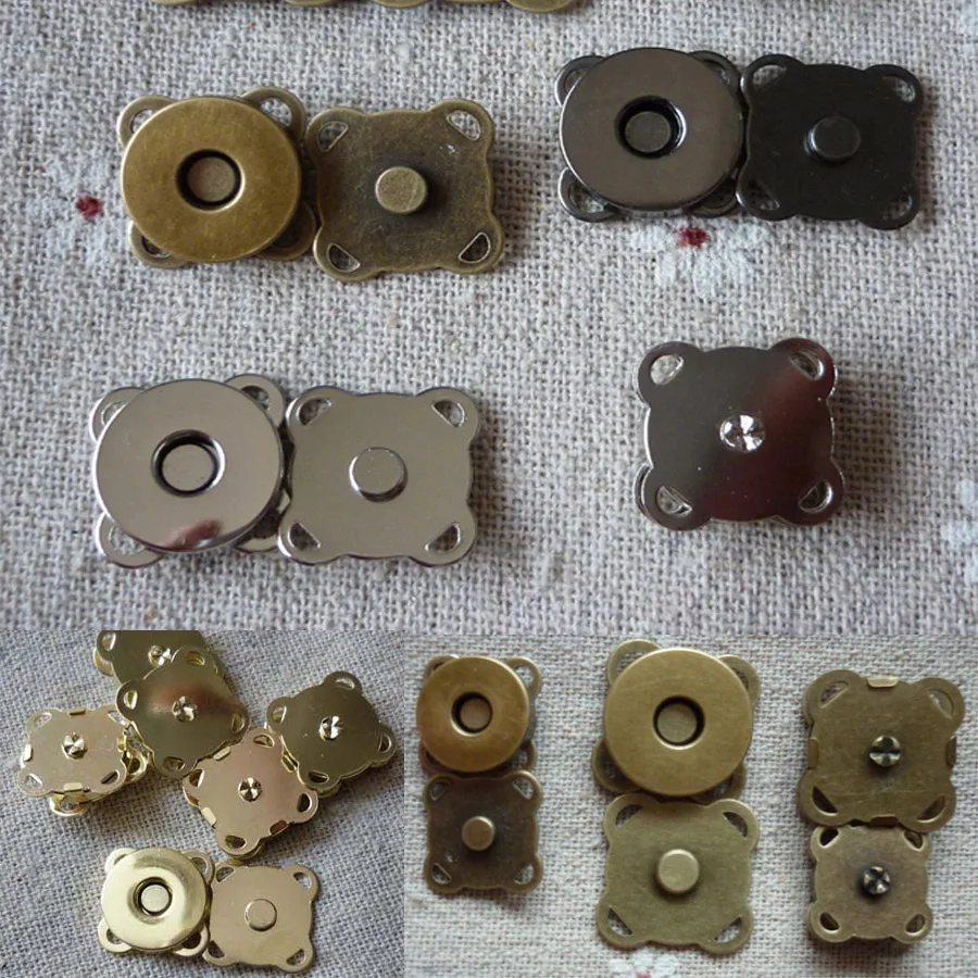 100 X Metal Plum Magnet Button For DIY Bags Snaps Buttons Clasp Fastener Magnet Buckle Sewing Accessories
100 X Metal Plum Magnet Button For DIY Bags Snaps Buttons Clasp Fastener Magnet Buckle Sewing Accessories