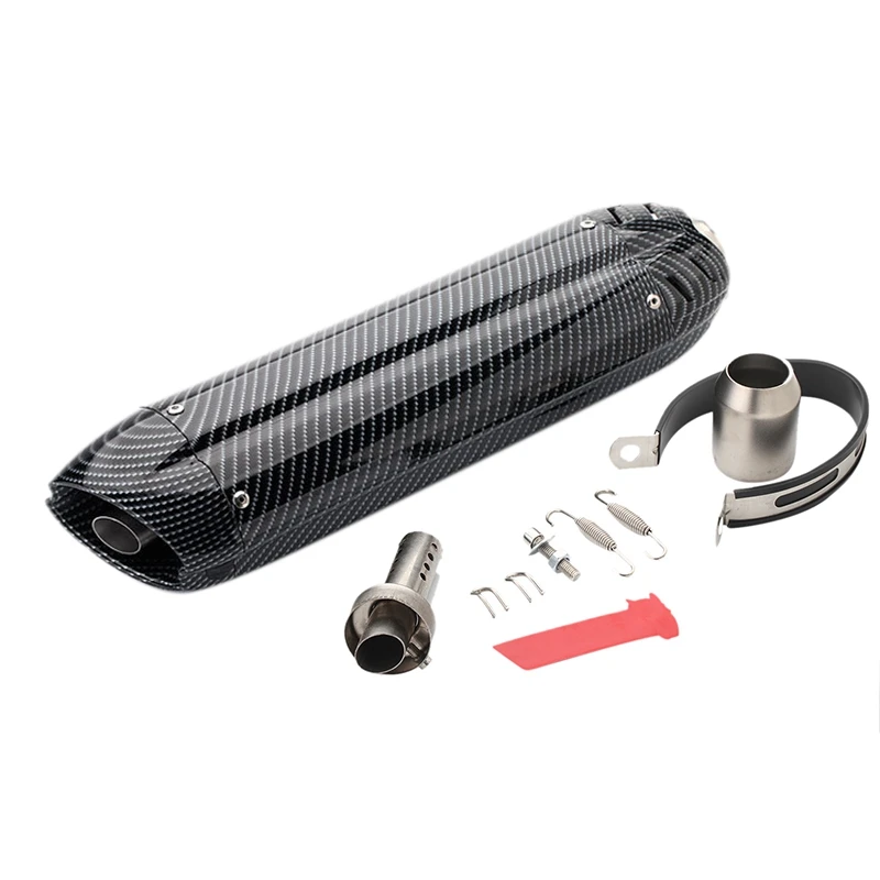 Motorcycle Exhaust Pipe Modified Imitation Carbon Tiny Devil Long Silence Exhaust Pipe 470Mm
Motorcycle Exhaust Pipe Modified Imitation Carbon Tiny Devil Long Silence Exhaust Pipe 470Mm