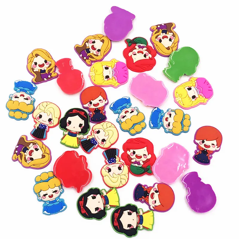 100PCS Princess Mermaid Elsa Anna Cartoon Pendants Movie Character Flatback charms PVC DIY Pins badges Gadgets shoe accessories
100PCS Princess Mermaid Elsa Anna Cartoon Pendants Movie Character Flatback charms PVC DIY Pins badges Gadgets shoe accessories