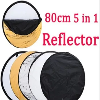32" 80cm 5 in 1 Portable Collapsible Light Round Photography Backgrounds Reflector for photo Studio Accessories Multi Photo Disc
32" 80cm 5 in 1 Portable Collapsible Light Round Photography Backgrounds Reflector for photo Studio Accessories Multi Photo Disc